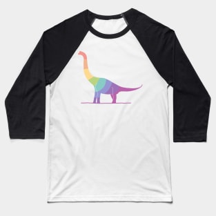 Sauropod - Rainbow Baseball T-Shirt